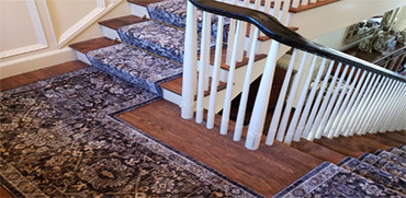 Everlasting Installations custom rugs and stair runners